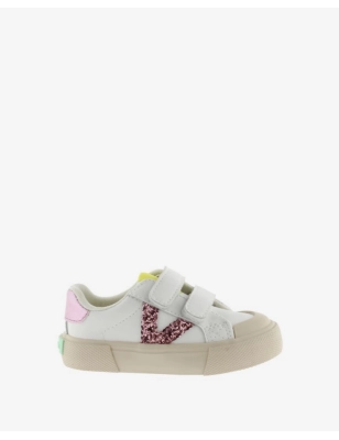 Deportivas Tribu Tiras Efecto Piel y Glitter de Victoria