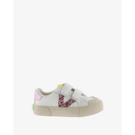 Deportivas Tribu Tiras Efecto Piel y Glitter de Victoria
