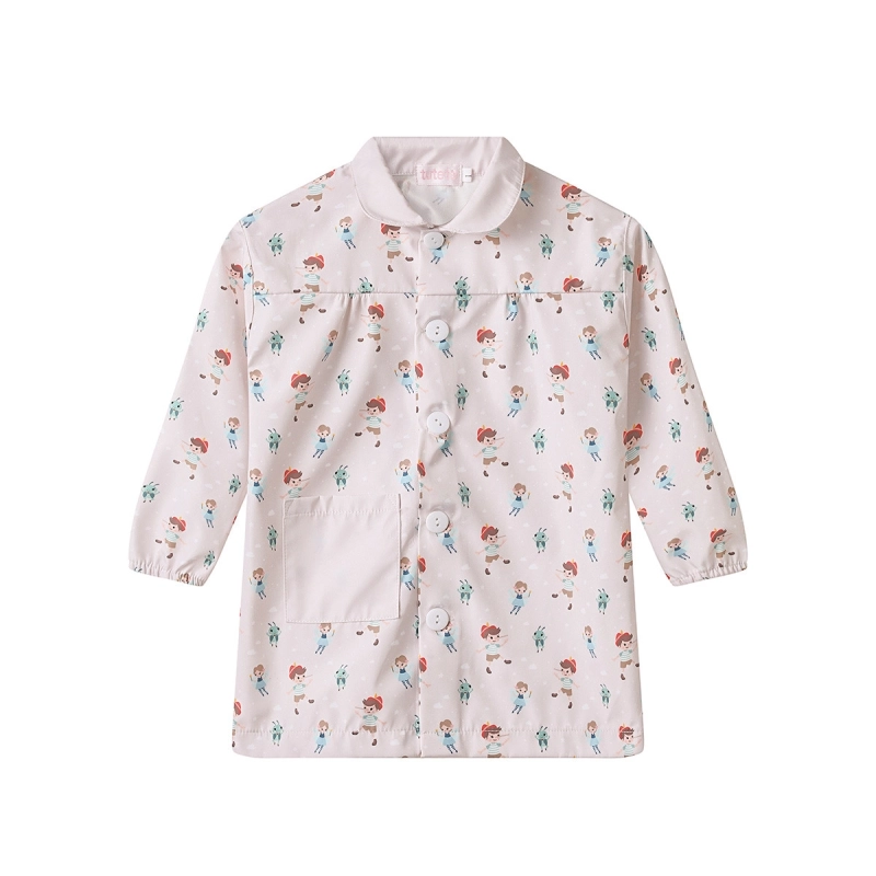 Babi impermeable con botones The Wooden Boy de Tutete