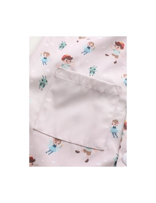 Babi impermeable con botones The Wooden Boy de Tutete