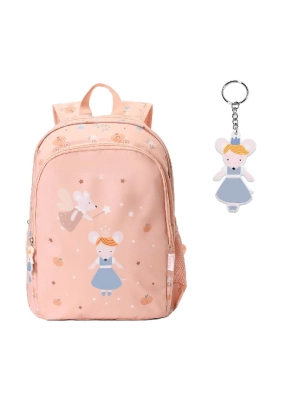 Mochila Mediana con llavero Mouse Fairies de Tutete