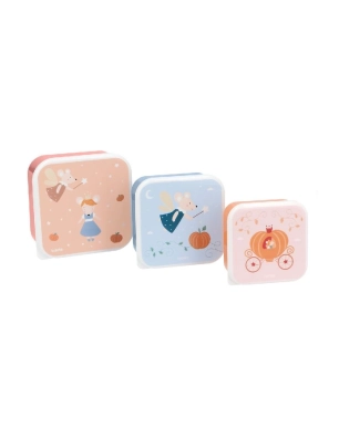 Pack 3 cajas de almuerzo Mouse Fairies de Tutete