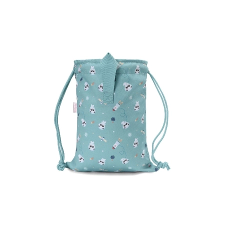Mochila Saco Tela Pandas In Space de Tutete