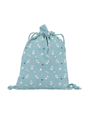 Mochila Saco Tela Pandas In Space de Tutete