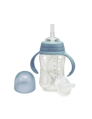 Taza antiderrame con pajita flexible 240 ml de Noüka