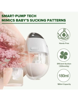Sacaleches eléctrico Doble Manos Libres Ladybug de Haakaa
