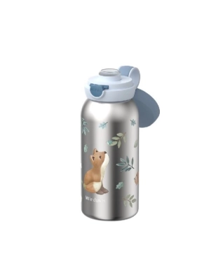 Botella acero Forest Friends de Little Dutch