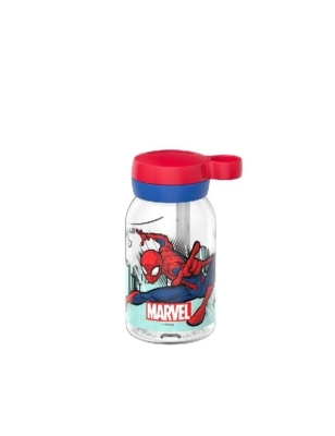 Botella con pajita 450 ml Spiderman Mepal