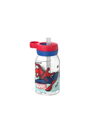 Botella con pajita 450 ml Spiderman Mepal