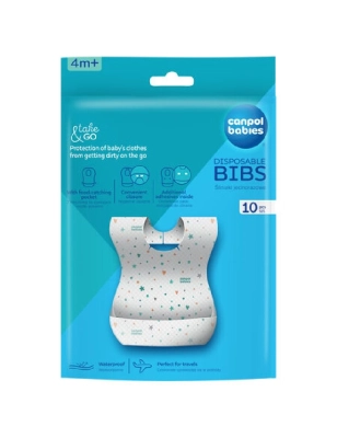 Baberos Impermeables Desechables de Canpol Babies