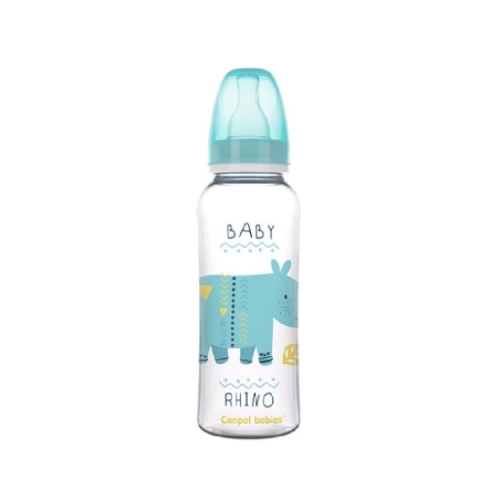 Biberón de Boca Estrecha Africa 250ml de Canpol Babies