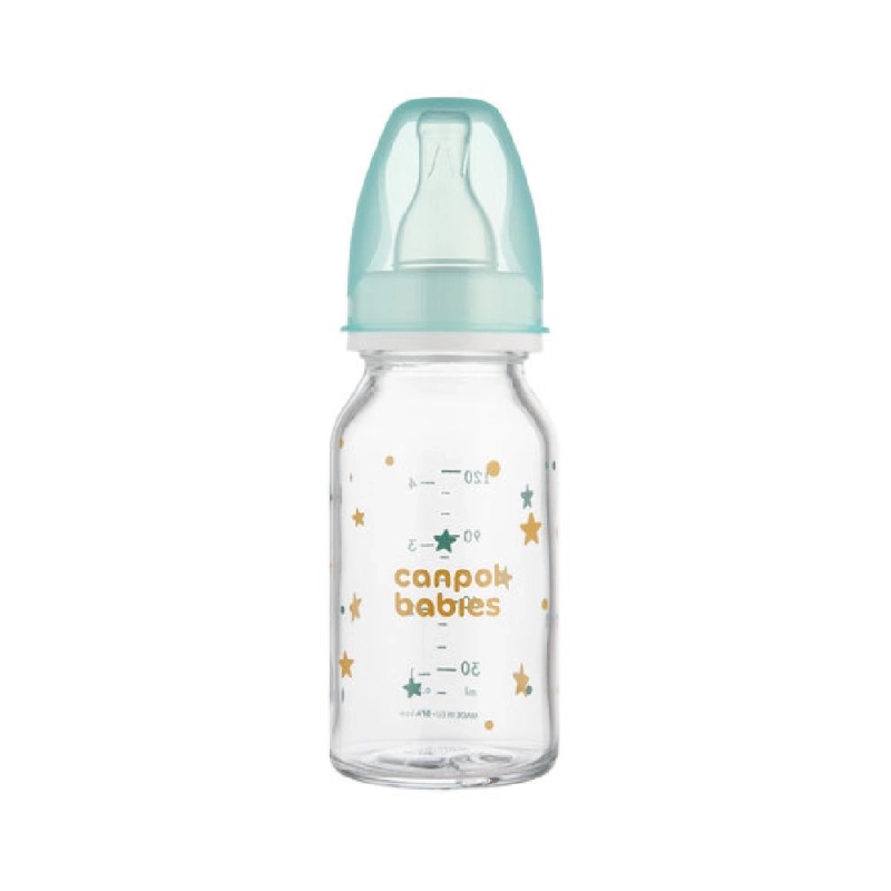 Biberón Cristal 120ml de Canpol Babies