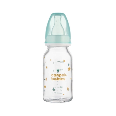 Biberón Cristal 120ml de Canpol Babies