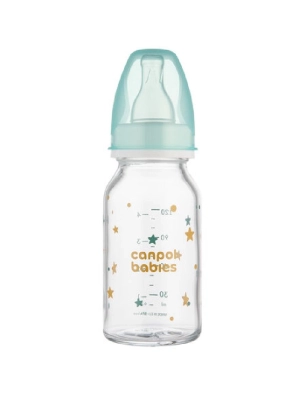 Biberón Cristal 120ml de Canpol Babies
