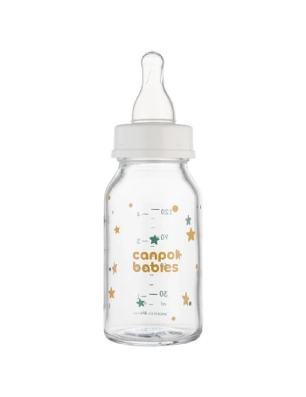 Biberón Cristal 120ml de Canpol Babies