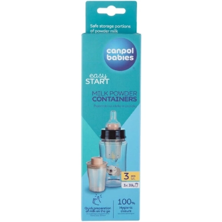 Contenedor de Leche en Polvo 3 Unidades de Canpol Babies
