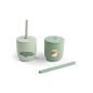 Pack 2 vasos con pajita Playground de Done by Deer