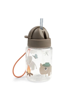 Botella con Pajita 280ml Tiny Trails de Done by Deer