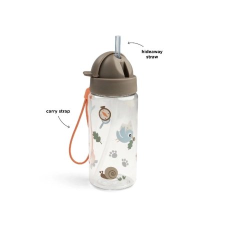 Botella con Pajita 350ml Tiny Trails de Done by Deer