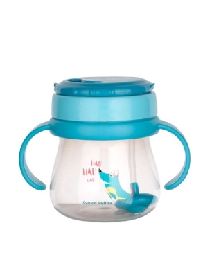 Vaso con Pajita y Tapa de Canpol Babies
