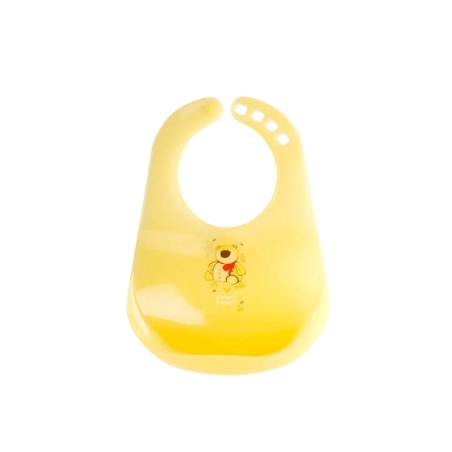 Babero Plástico Amarillo de Canpol Babies