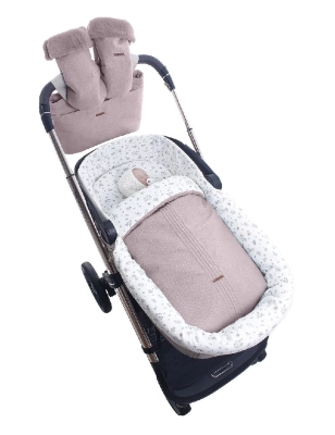 Saco Capazo Celia Camille de Uzturre Rosa Empolvado
