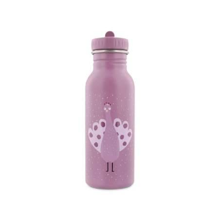 Botella de Acero Mrs. Peacock de Trixie | 350 y 500 ml