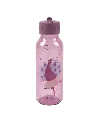Botella infantil Tritán Mrs. Peacock de Trixie