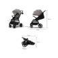 Silla de Paseo Grande 2 de Kinderkraft