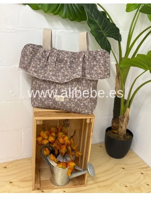 Bolsa Talega con volante Ana de Uzturre