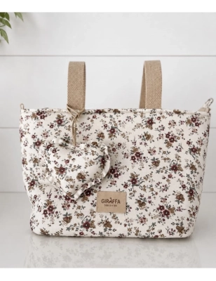 Bolsa Minibag Two Alma de Giraffa Bianca e Blu