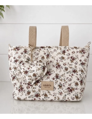 Bolsa Minibag Two Alma de Giraffa Bianca e Blu