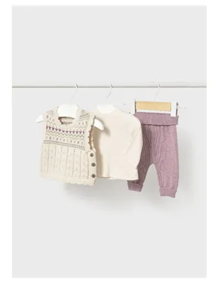 Conjunto Leggings Tricot De Mayoral