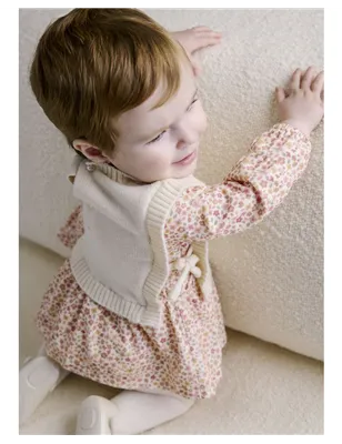 Vestido Con Chaleco Tricot De Mayoral