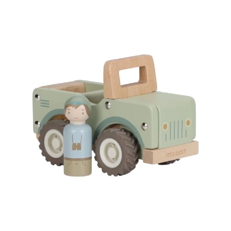 Coche madera Safari Friends de Little Dutch Coche madera Safari Friends de Little Dutch