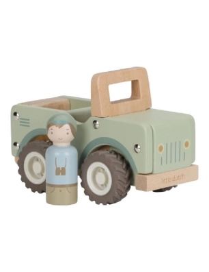 Coche madera Safari Friends de Little Dutch