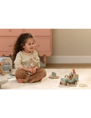 Coche madera Safari Friends de Little Dutch