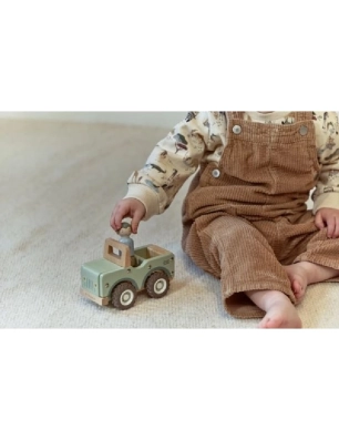 Coche madera Safari Friends de Little Dutch