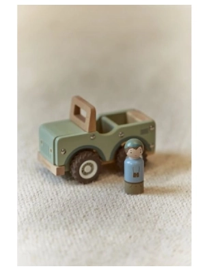 Coche madera Safari Friends de Little Dutch