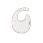Babero redondo velcro Plumeti de Cambrass