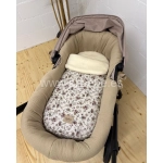 Saco cuco redondo Alma Interior polar de Giraffa Bianca e Blu