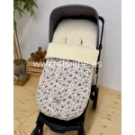 Saco Silla Buga Alma Pelo de Giraffa Bianca e Blu