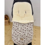 Saco Silla Buga Alma Pelo de Giraffa Bianca e Blu