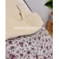Saco Silla Buga Alma Pelo de Giraffa Bianca e Blu