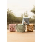 Cubos blandos Safari Friends de Little Dutch