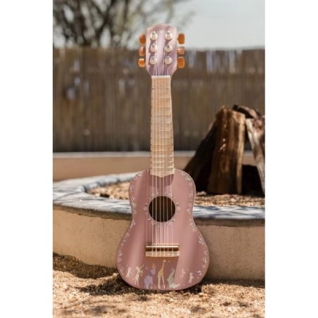 Guitarra Madera Safari Friends de Little Dutch