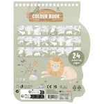 Libro Colorear León Safari Friends de Little Dutch