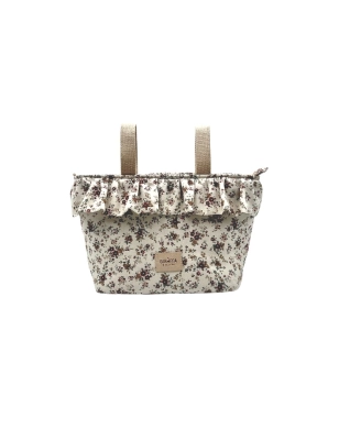Bolso Minibag Two Con volante Alma de Giraffa Bianca e Blu