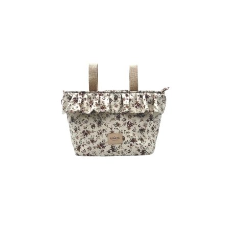 Bolso Minibag Two Con volante Alma de Giraffa Bianca e Blu