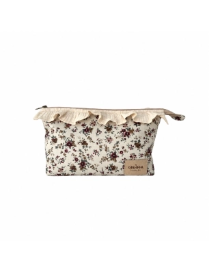 Neceser Alma de Giraffa Bianca e Blu